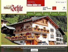 Tablet Screenshot of jehle-lech.at